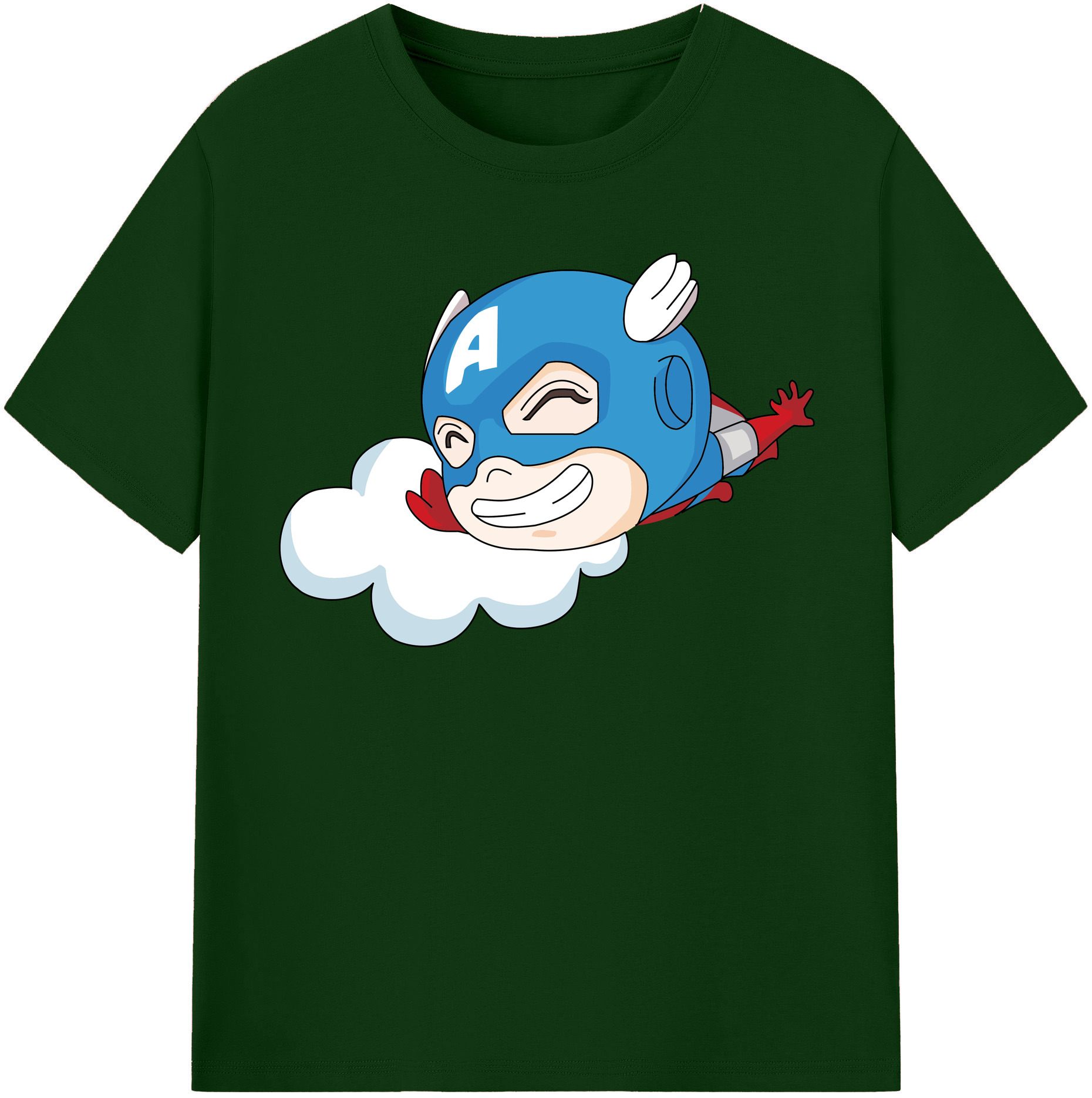 （画像用） アベンジャーズ The Avengers 綿100％半袖Tシャツ（フロントプリント）
